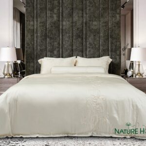 Bộ chăn ga Nature Home Tencel Khát vọng vàng